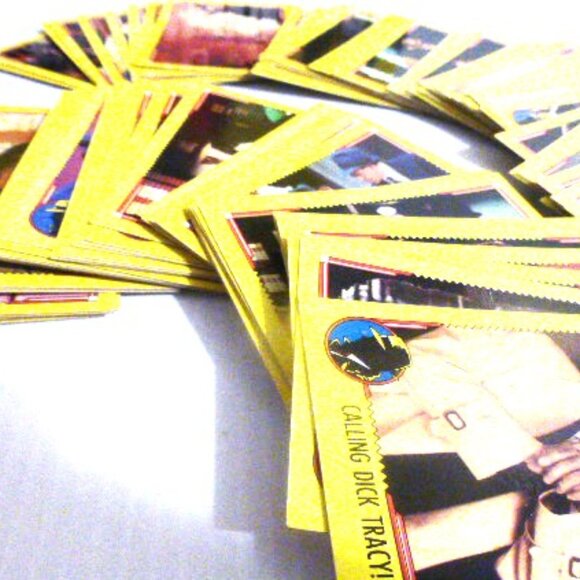 Series 1 - 1990 Walt Disney DICK TRACY Poster & Tin Movie Trading CARDS - Picture 2 of 15